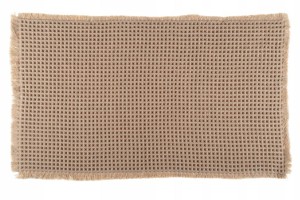 Dywanik Waffle 50x80 cm beżowy
