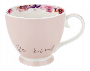 Kubek Florina Bratki porcelana 400 ml