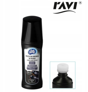 Pasta do czyszczenia butów w płynie 70 ml czarna