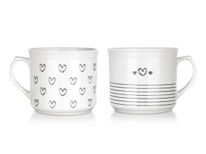Kubek ceramiczny DUŻY RUSTICAL 660 ml, mix