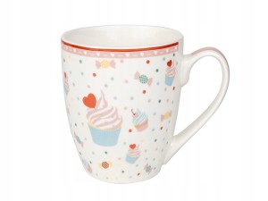 Kubek Florina Muffi porcelana 400 ml