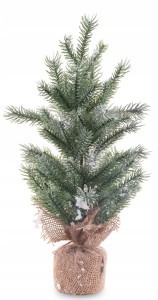 Choinka sztuczna oszroniona h37cm.
