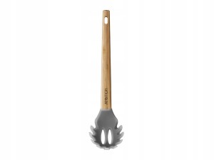 Łyżka drewniana do spaghetti z silikonem 29cm Nord