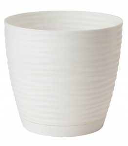 Doniczka Form-Plastic 17,3 cm x 19 x 17,3 cm biała