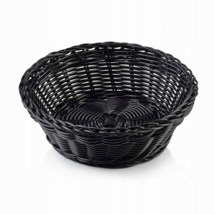 Koszyk na pieczywo okrągły 20cm Sino czarny