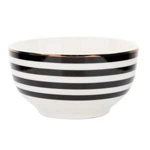 Salaterka porcelanowa Florina Winter Glam Stripes