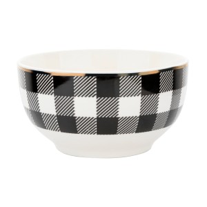 Salaterka porcelanowa Florina Winter Glam Grid 13