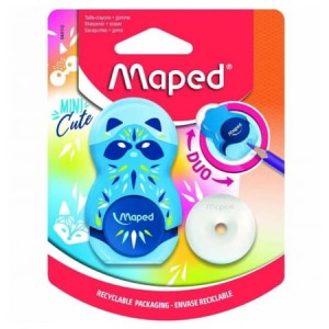 Temperówka z gumką Mini Cute Loopy mix MAPED