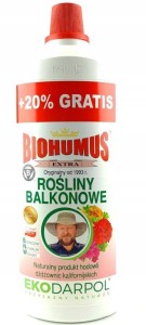 Nawóz organiczny, naturalny EkoDarPol płyn 1 kg 1,2 l