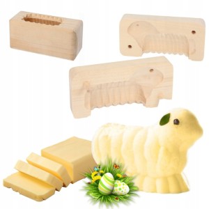 Foremka baran do masła Wooden Kitchen WK7084 12,5 cm