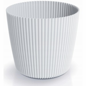 Doniczka Prosperplast 23,6 cm x 23,6 x 20,8 cm biała