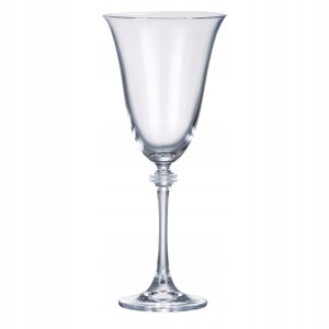 Kieliszki do wina białego, czerwonego, do wody Bohemia Crystal 350ml 6 szt.