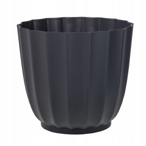 Doniczka Antonina Grafit 19 cm