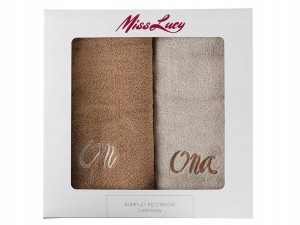 Ręcznik kąpielowy Miss Lucy 70x140cm bawełna