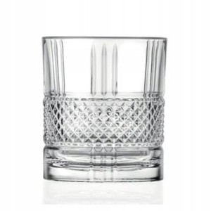 Kpl.szklanek 6sz do whisky kryształ 340ml Elegant