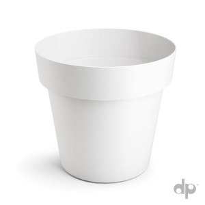 Doniczka tworzywo sztuczne biały Don-Plast 16 cm x 16 x 14,7 cm