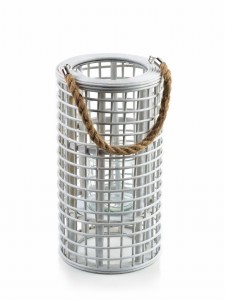 Lampion LUCIE WHITE 40 x 21 cm
