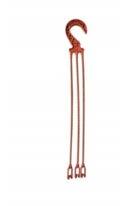 Zawieszka do doniczek Dihome 48,5 cm x 4,8 x 1 cm tworzywo sztuczne terakota