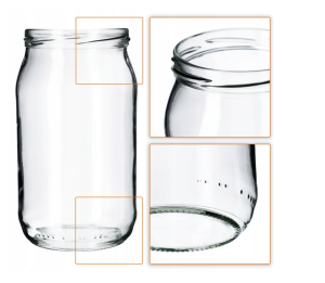 SŁOIKI NA PRZETWORY OGÓRKI MIÓD 6SZT 900ML TWIST