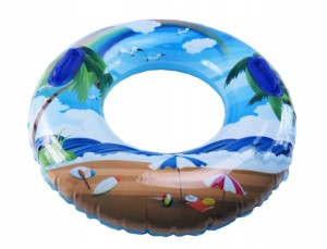 Kółko do pływania 80 cm plaża