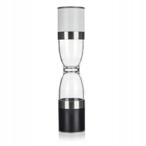 Młynek ręczny Banquet metal 40/160 ml g biały, czarny, przezroczysty