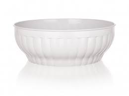 Miska sałatkowa 28 cm biała