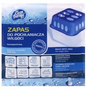 WKŁAD ZAPAS DO POCHŁANIACZA WILGOCI BEZZAPACHOWY 400g 21985