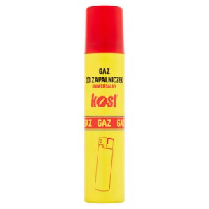 Gaz do zapalniczek uniwersalny Kost 250 ml