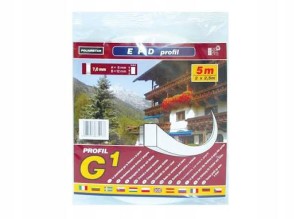 Uszczelka do drzwi okien gąbkowa PROFIL G1 5M