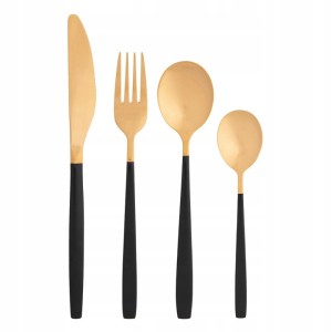 Komplet sztućców Altom Design Noble Gold 24 el.