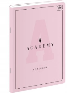 Zeszyt ACADEMY PASTEL A5 60k LINIA miękka okł