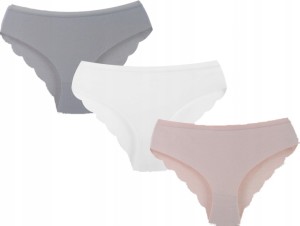 Figi damskie bikini bawełniane bezszwowe MORAJ M/L MIX KOLORÓW