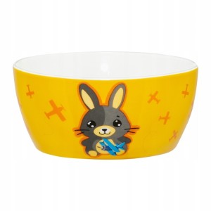 Miseczka Betty i Bunny 400 ml żółta AMBITION JUNIOR