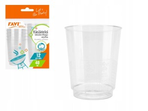 KIELISZKI WIELOKROTNEGO UŻYTKU 40ml 12szt 70291