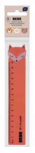 Linijka plastikowa 15 cm BEBE Friends Interdruk