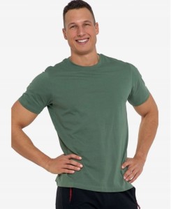 T-SHIRT MĘSKI MORAJ GŁADKA KOSZULKA KRÓTKI RĘKAW PROSTA KLASYCZNA M