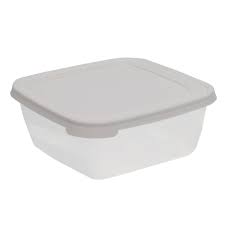 Pojemnik kwadratowy DO PRZECHOWYWANIA Polar Duo 1,5 L biały SMART KITCHEN