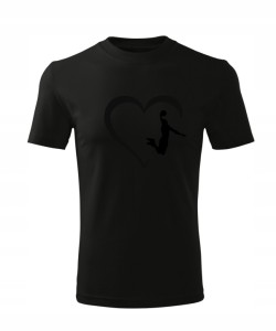 Koszulka T-shirt męska czarna rozm XL