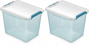 Pojemniki na żywność Moxom arctic.line niebiskie 2,5 l 2 sztuki
