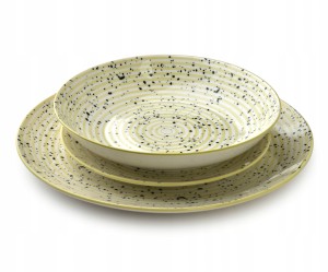 Komplet obiadowy 18cz.27/19/20cm miska 550ml
