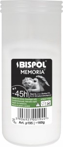 Wkład do zniczy parafinowy BISPOL P195 45H 1szt.
