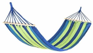 Hamak ogrodowy 200x80 cm niebieski