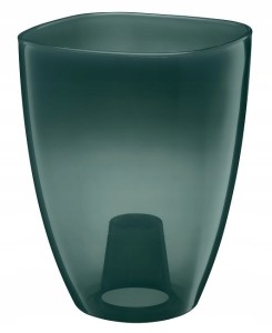Osłonka 13 cm tworzywo sztuczne bezbarwny, zielony