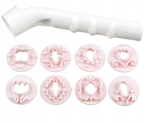 Dekorator do masy cukrowej tort fondant 8szt 42879