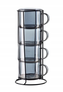 Filiżanka Allesken PETER porcelana 350 ml 4 szt.