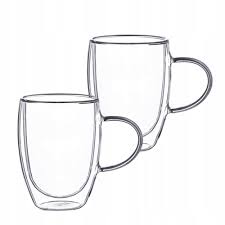 Szklanki do kawy i herbaty Net-Pol 350 ml 2 szt.
