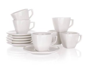 Filiżanki zestaw Banquet porcelana 250 ml 12 el.