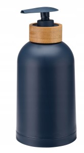 Dozownik do mydła stojący Galicja 350 ml niebieski