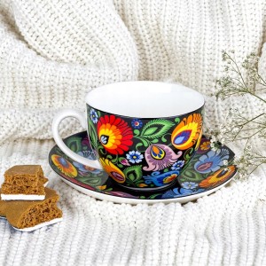 Filiżanka Folkstar porcelana 220 ml 1 szt.