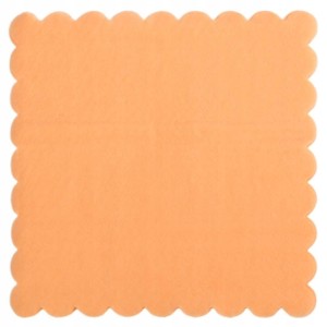 Serwetka kwadratowy papier 15 cm x 15 cm łososiowe